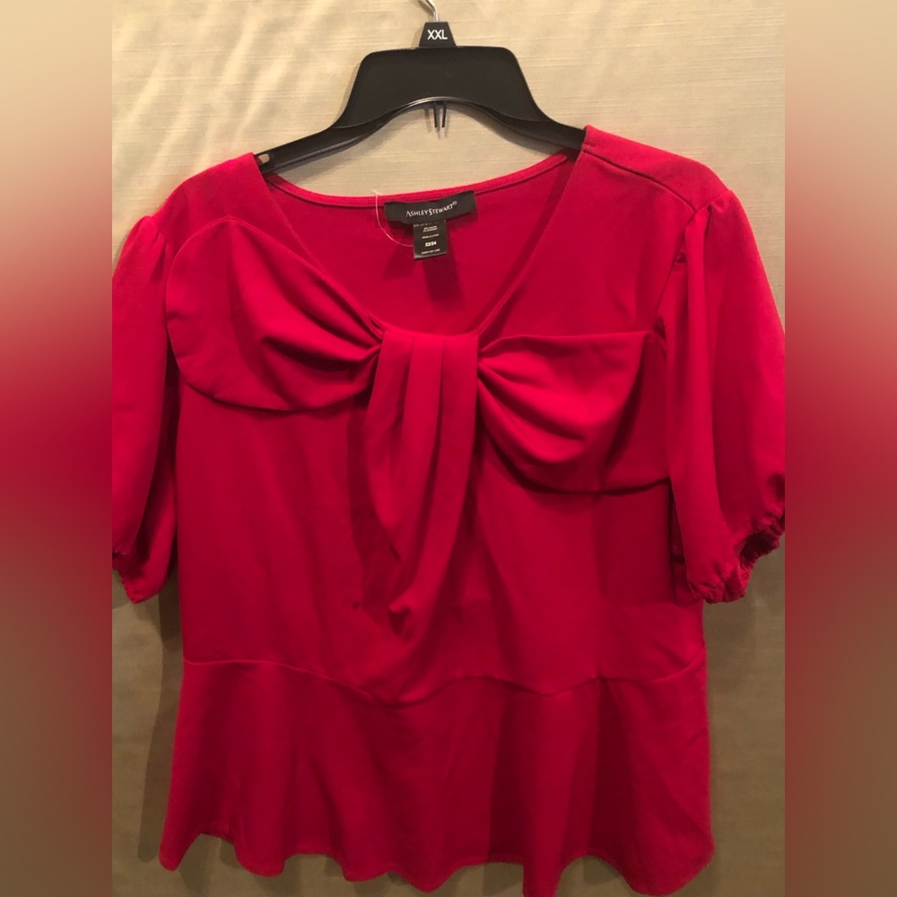 Holiday red sweater